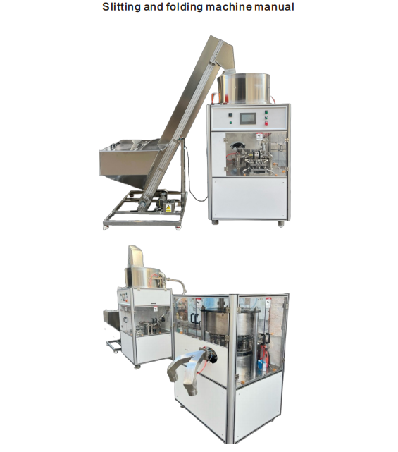 cap sorting machine
cap slitting machine
cap folding machine